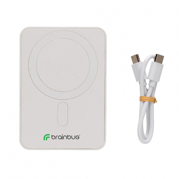 Magnetyczny bezprzewodowy power bank 5000 mAh Magnetix