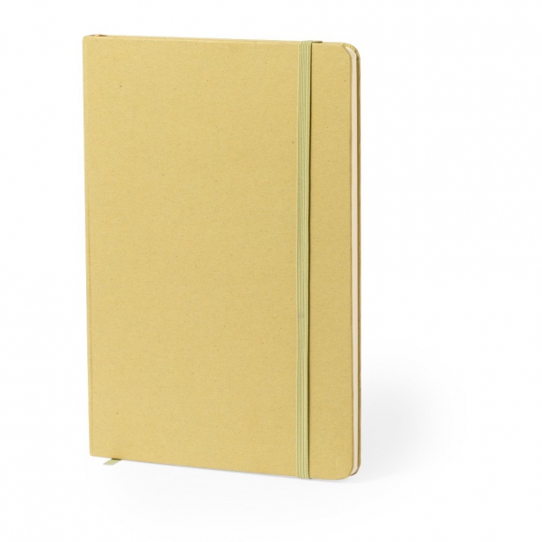 Notatnik ok. A5 z kartonu z recyklingu i papieru z owoców