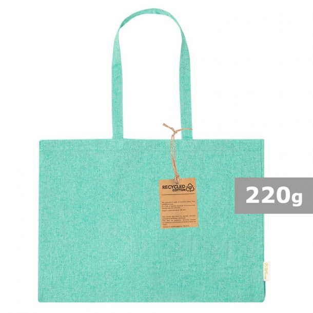 Torba z bawełny z recyklingu na zakupy