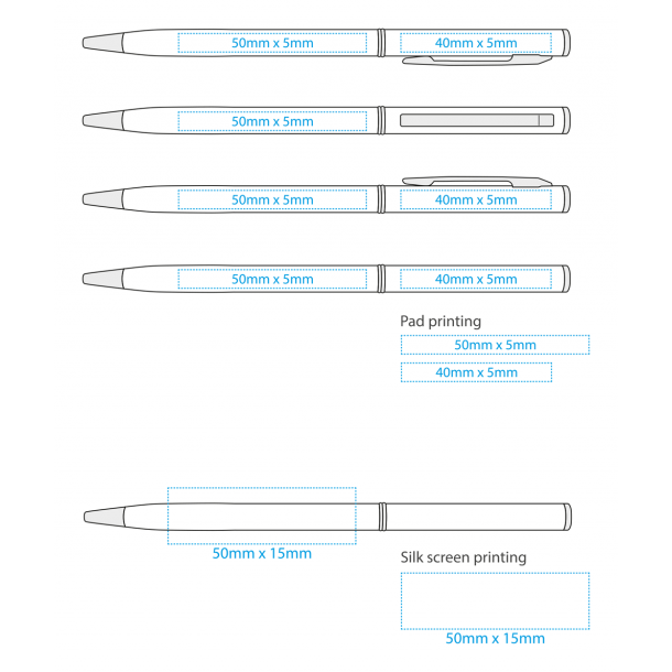 Długopis reklamowy metalowy AP2006s