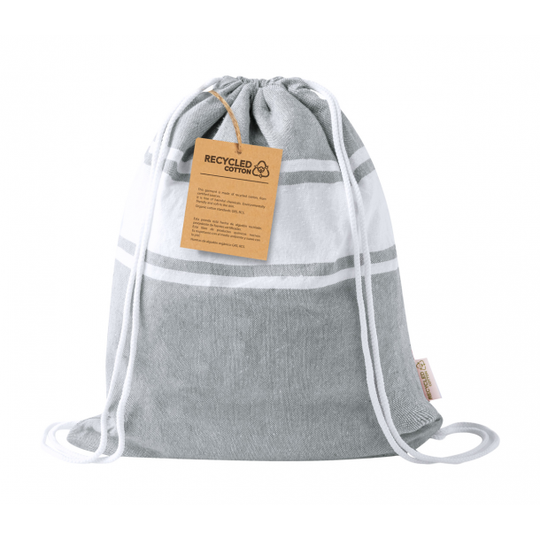 Carey - ręcznik plażowy / worek ze sznurkami