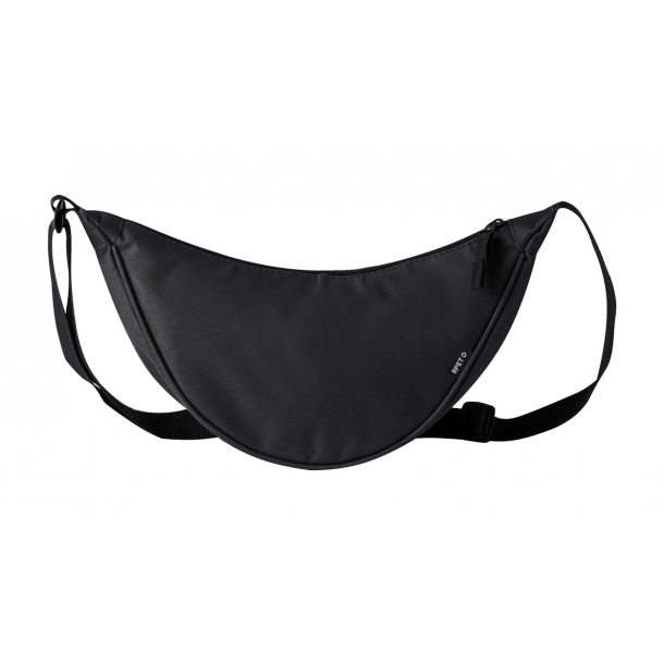 Stiva - torba biodrowa RPET - Czarny