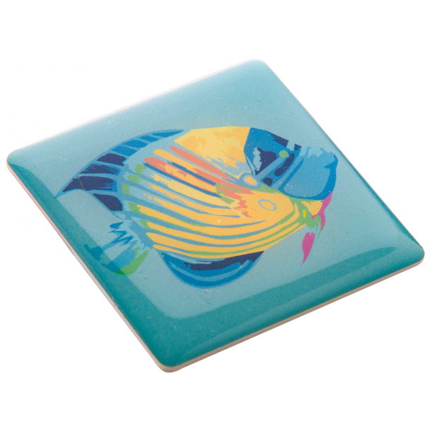 DomeBadge - plakietka magnetyczna - Biały