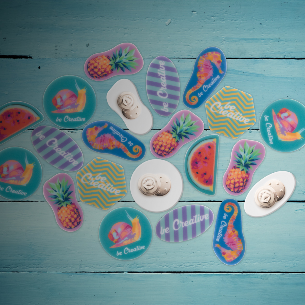 ColoBadge - plakietka magnetyczna