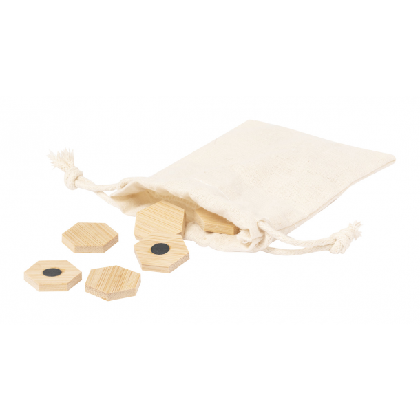 Lirix - zestaw magnesów na lodówkę - Naturalny