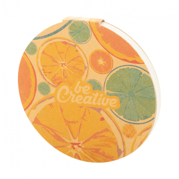 CreaStick Circle Eco - personalizowany notatnik z kartkami samoprzylepnymi