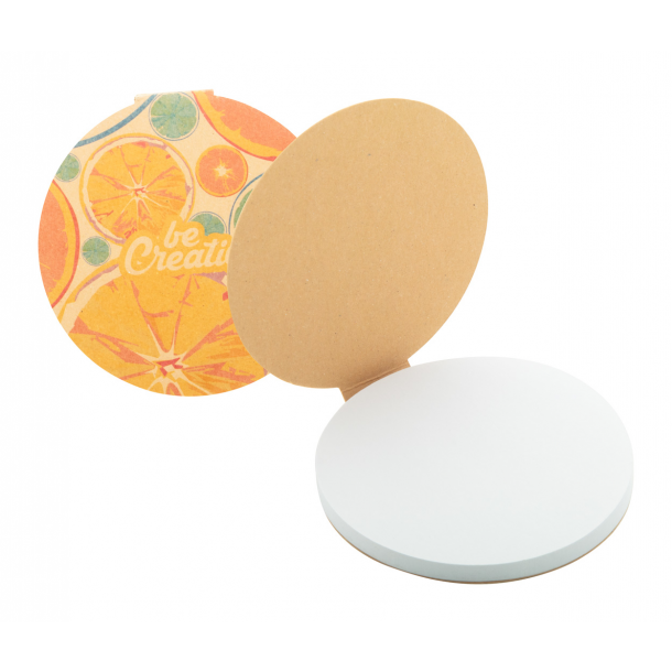 CreaStick Circle Eco - personalizowany notatnik z kartkami samoprzylepnymi