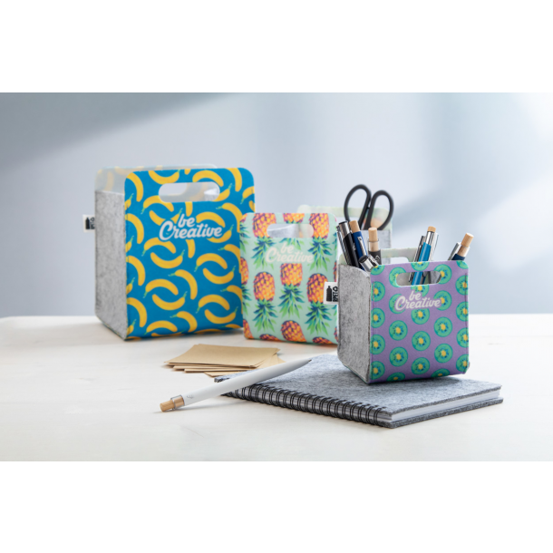 CreaFelt Desk L - personalizowany organizer na biurko