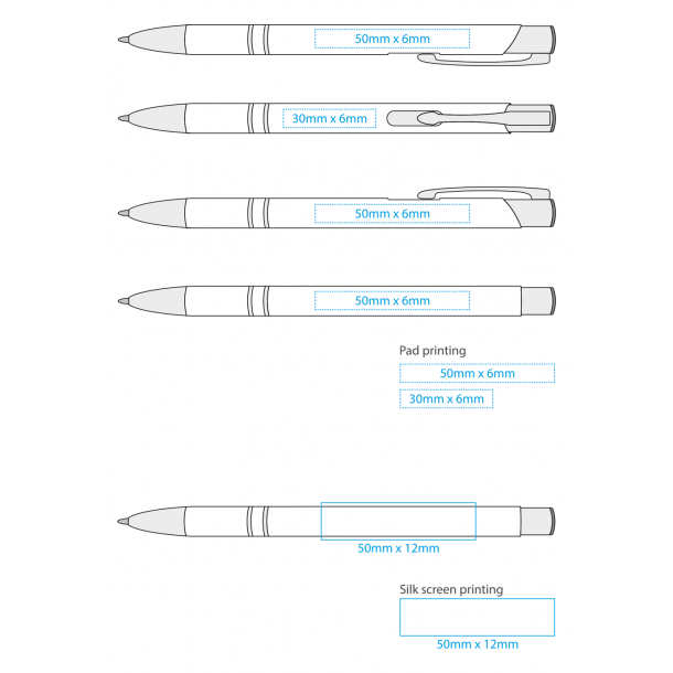 Długopis reklamowy metalowy  AP9029