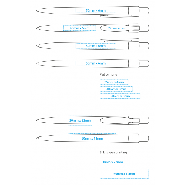 Długopis reklamowy plastikowy  AP2090c