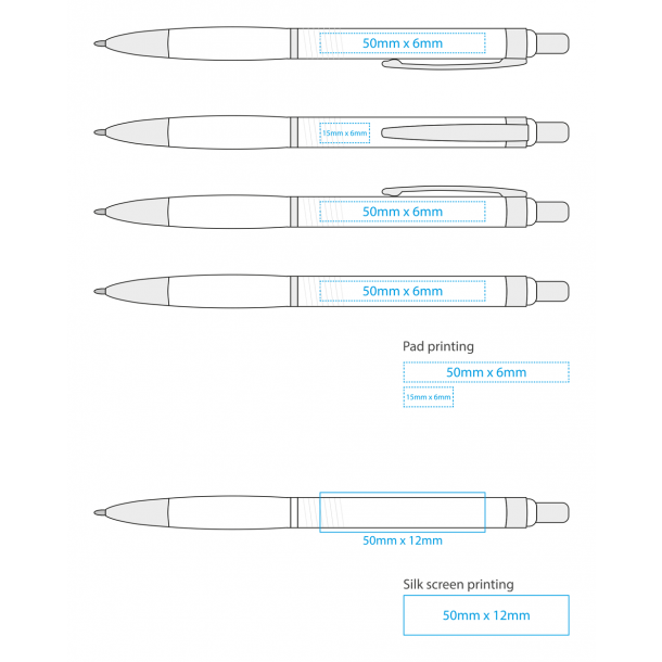 Długopis reklamowy plastikowy  AP4024c