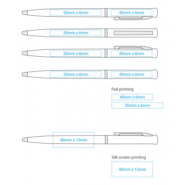 Długopis reklamowy plastikowy  AP9060