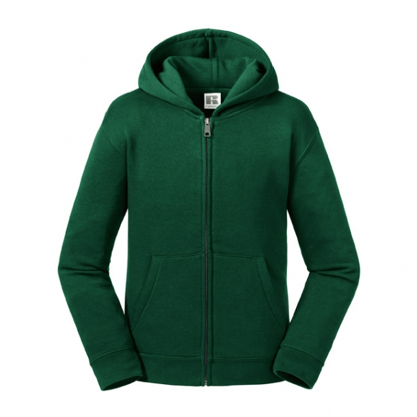 Kids Authentic Zip Hooded Sweat B.Green 13-14(164)