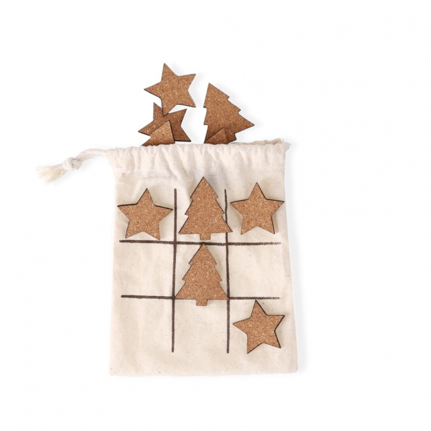 Gra 'kółko i krzyżyk', świąteczny wzór