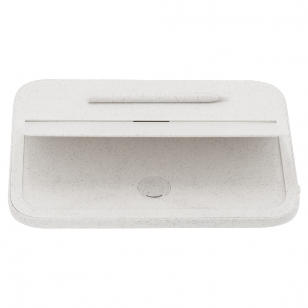 Ładowarka bezprzewodowa 15W, tablica cyfrowa, stojak na telefon