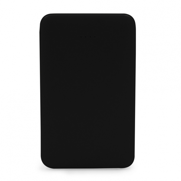 Power bank 5000 mAh ze zintegrowanymi kablami, adapter w komplecie | Presley