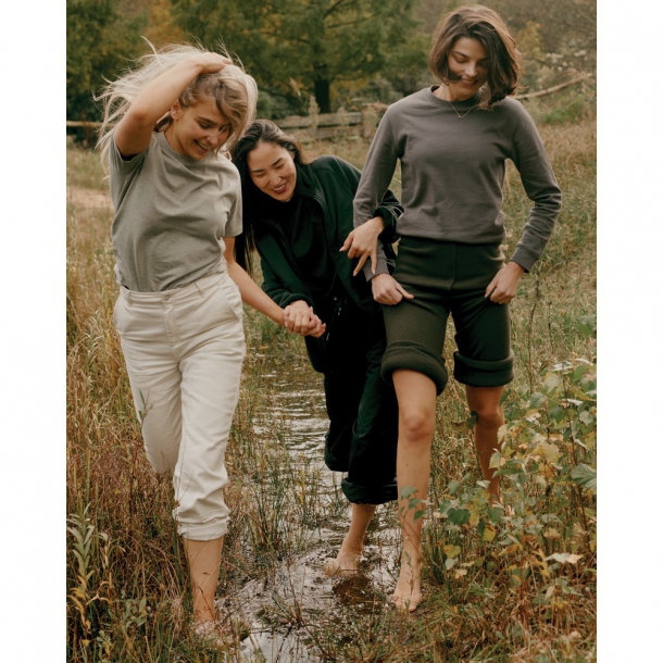 Lekki sweter Iqoniq Etosha, bawełna z recyklingu