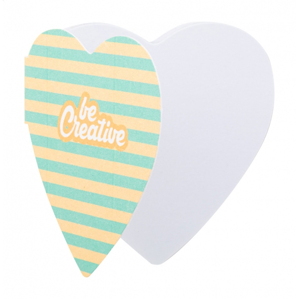 CreaStick Seed Heart - personalizowane karteczki samoprzylepne
