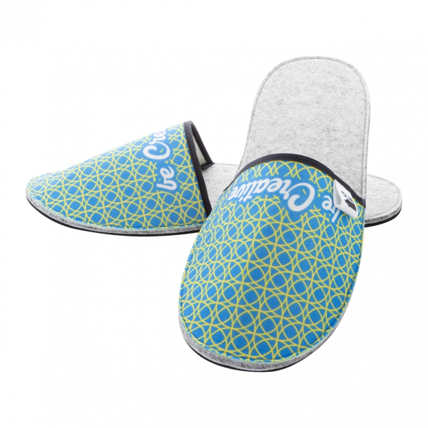CreaFelt Slip - personalizowane kapcie RPET - Biały