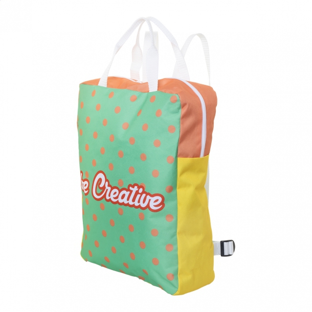 SuboBag Slimback - personalizowany plecak na laptopa RPET - Biały