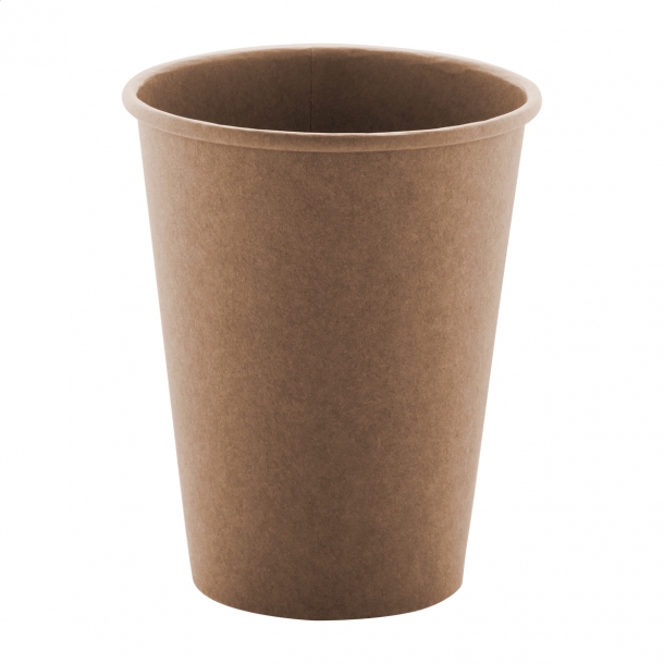 Papcap L - papierowy kubek, 340 ml - Naturalny