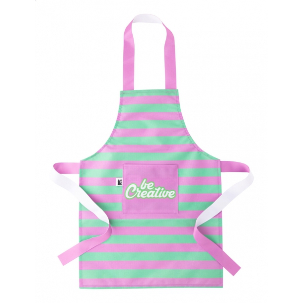 CreaChef Kid - personalizowany fartuch RPET - Biały