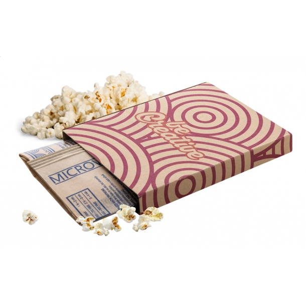 CreaPop Eco - popcorn do mikrofalówki - Naturalny