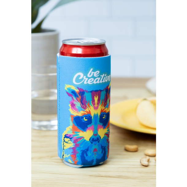 PrintCan Slim - pokrowiec chłodzący na puszkę RPET