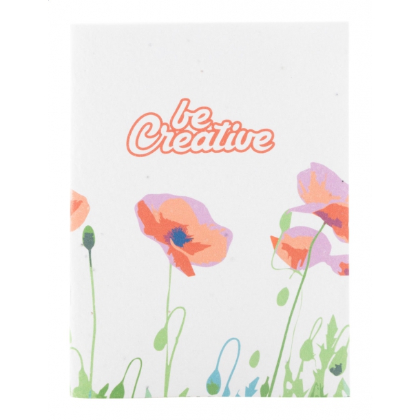 CreaNote Plus A5 Seed - niestandardowy notatnik z papieru nasiennego