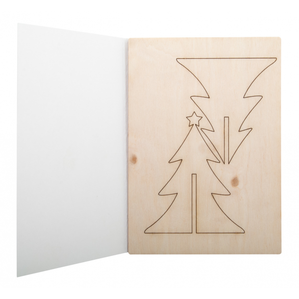 CreaX - karta świąteczna, choinka