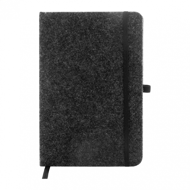 Refelt Note A5 - Notes z okładką z filcu RPET