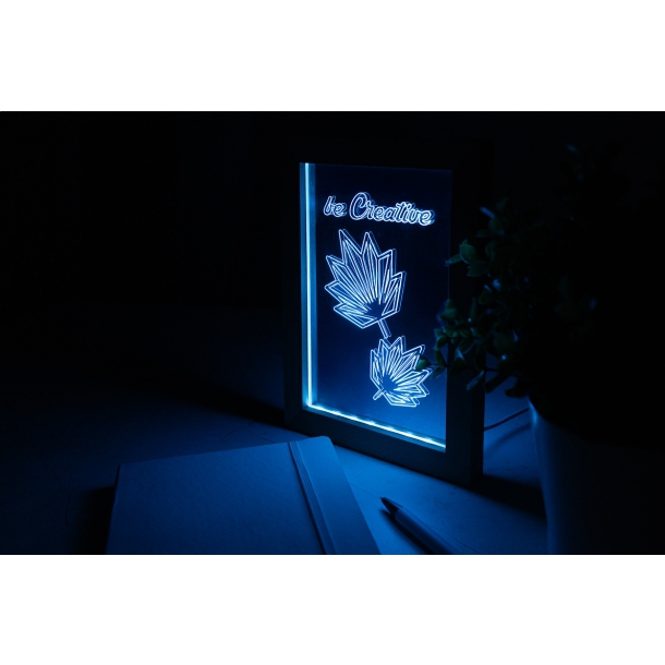 Woodiframe - trofeum podświetlane