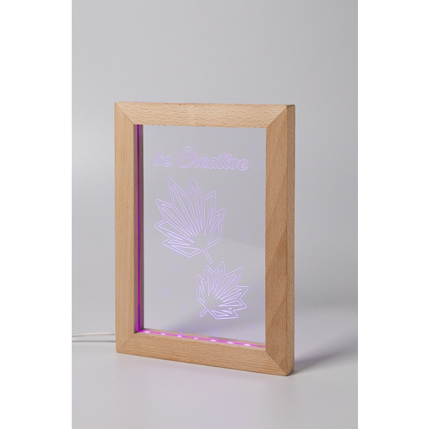 Woodiframe - trofeum podświetlane