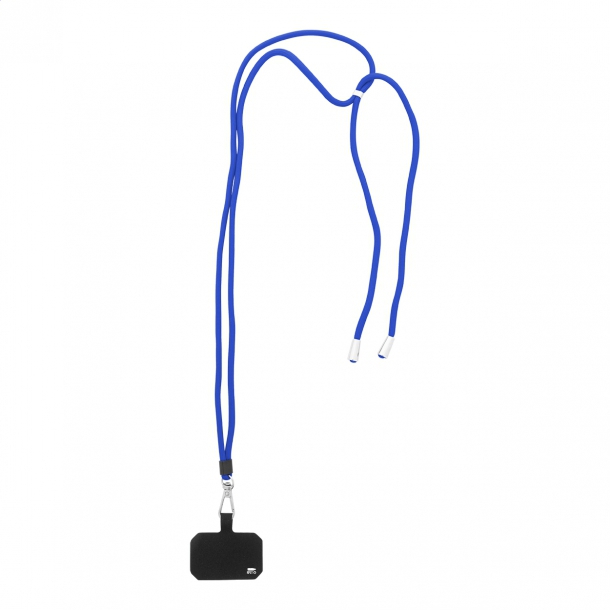 Corphon - smycz RPET z uchwytem na telefon