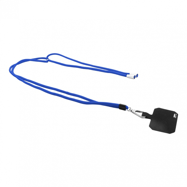 Corphon - smycz RPET z uchwytem na telefon