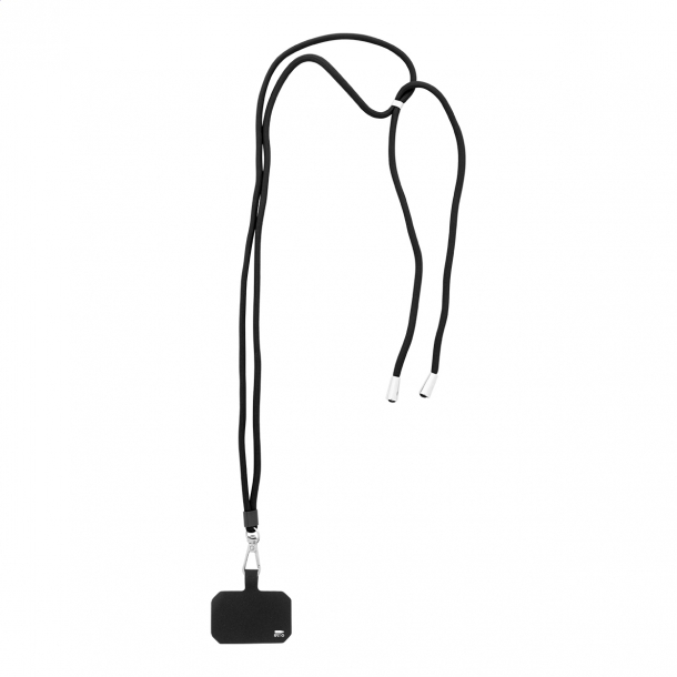 Corphon - smycz RPET z uchwytem na telefon