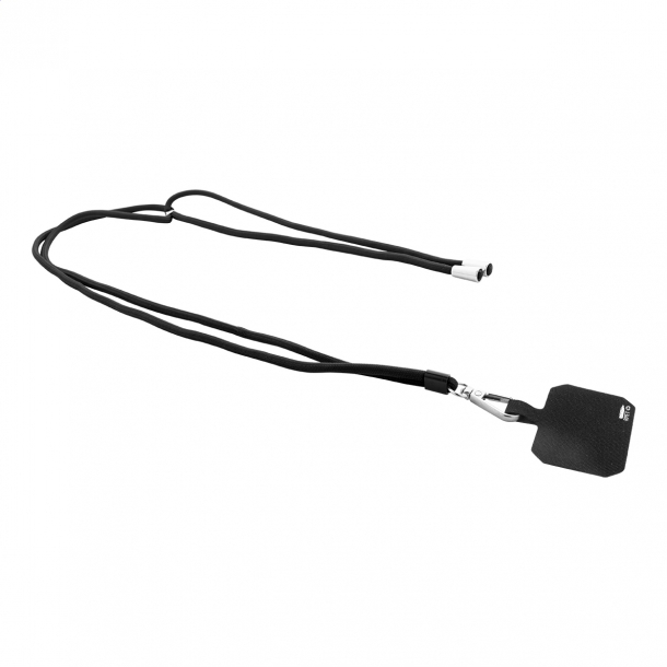 Corphon - smycz RPET z uchwytem na telefon