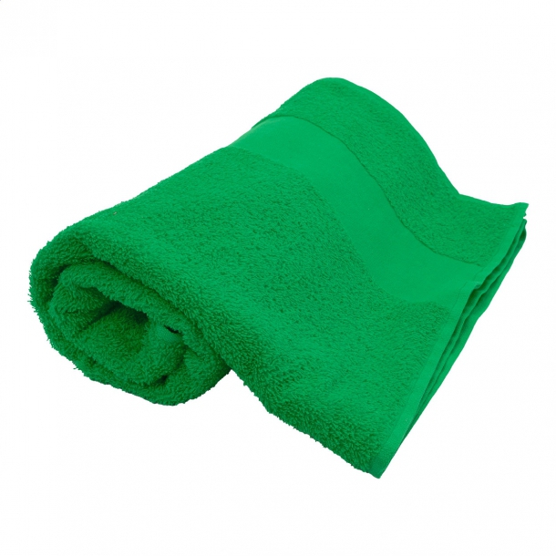 Terry L - ręcznik frotte bawełniany - 70×140 cm - Zielony