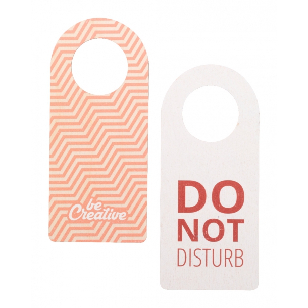 Disturb Wood - personalizowana zawieszka na drzwi
