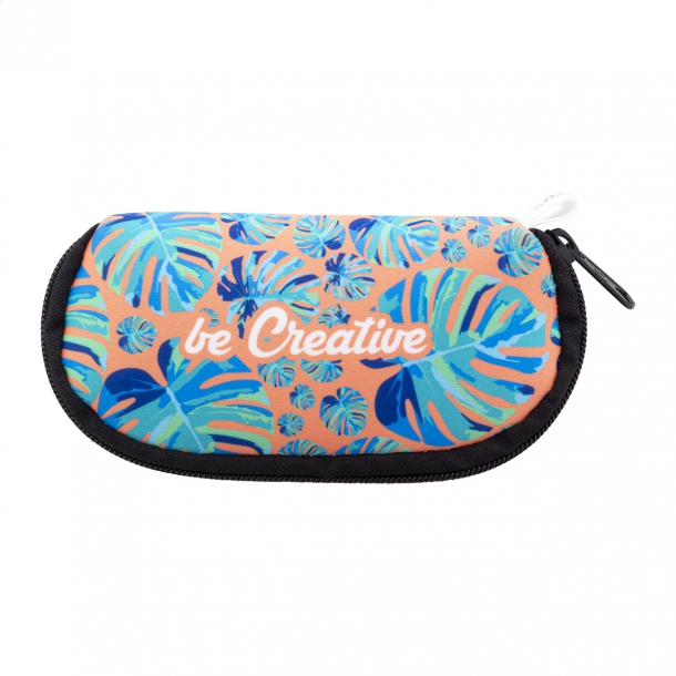 PrintSun Zip - personalizowane etui na okulary przeciwsłoneczne RPET