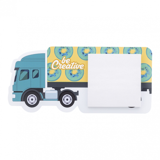 CreaStick Fridge Cargo - personalizowany magnes na lodówkę - Biały
