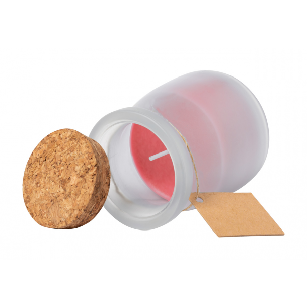 Tepor - świeca / świeczka, truskawka