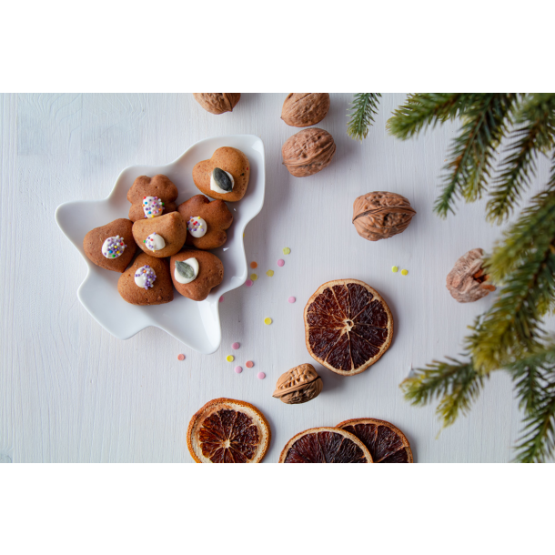 Jokkmokk - talerz na przekąski, choinka