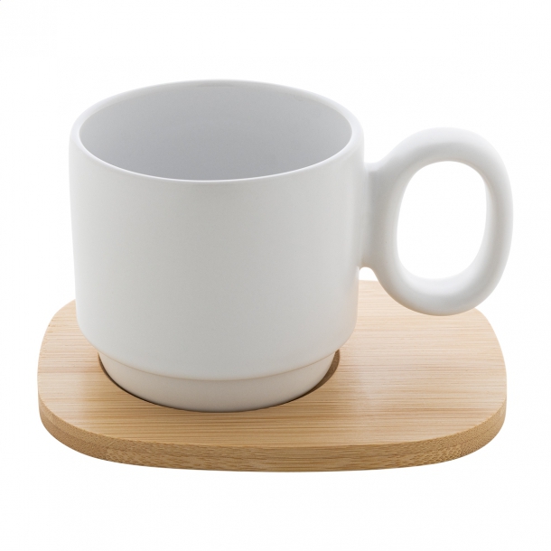 Kaguya - kubek ceramiczny - Biały