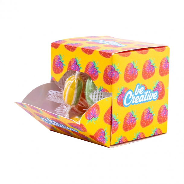 CreaCandy Cube - personalizowane cukierki / dyspenser z cukierkami - Biały