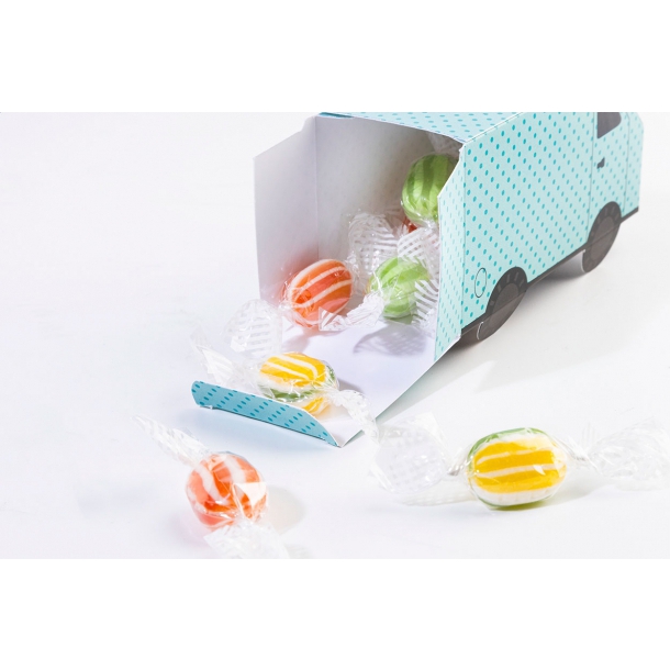CreaCandy Truck - personalizowane cukierki / dyspenser z cukierkami