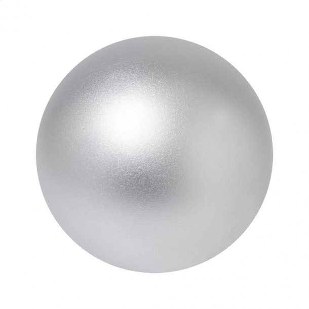 Relixa Shine - metaliczna piłka antystresowa / antystres - Srebrny