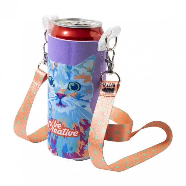 PrintCan Carry - Chłodziarka do puszek RPET, elegancka
