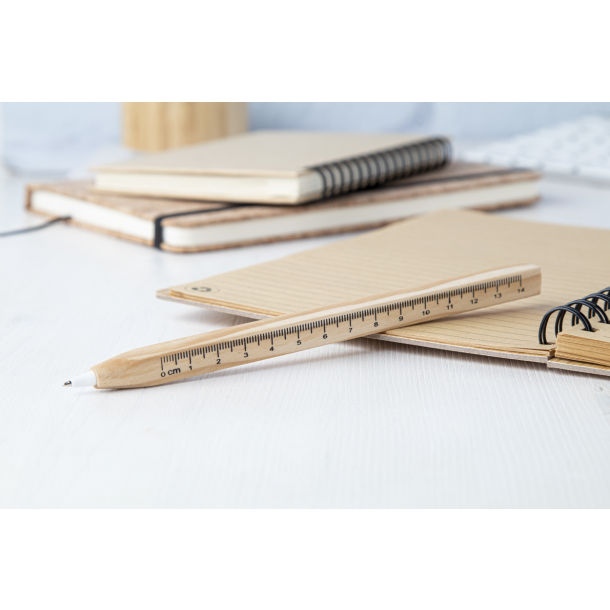 Burnham - długopis / linijka