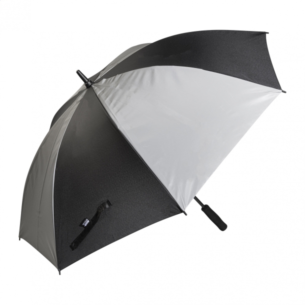 Radians XL - odblaskowy parasol RPET - Czarny